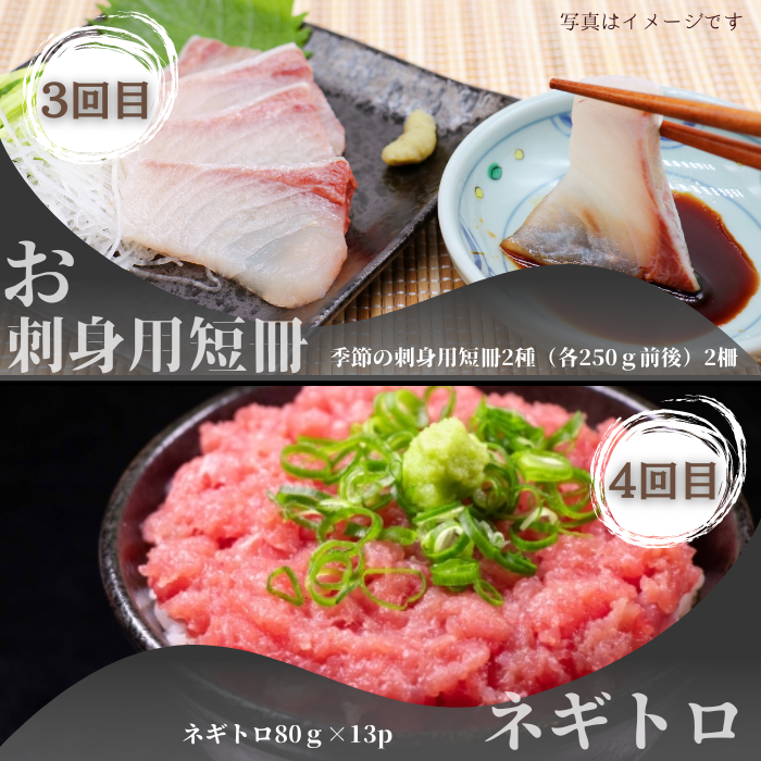 【四国一小さなまち】 《カネアリ水産》魚屋のうまいものづくし  6ヶ月定期便 （全6回）