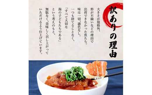 これが魚屋の漬け丼だ！〜マグロ〜 《訳あり》 ８０ｇ×５P まぐろ マグロ 鮪 漬け丼 漬け どんぶり 丼 5パック 海鮮 魚 真空パック 個食 個包装 冷凍 配送 訳あり 規格外 不揃い