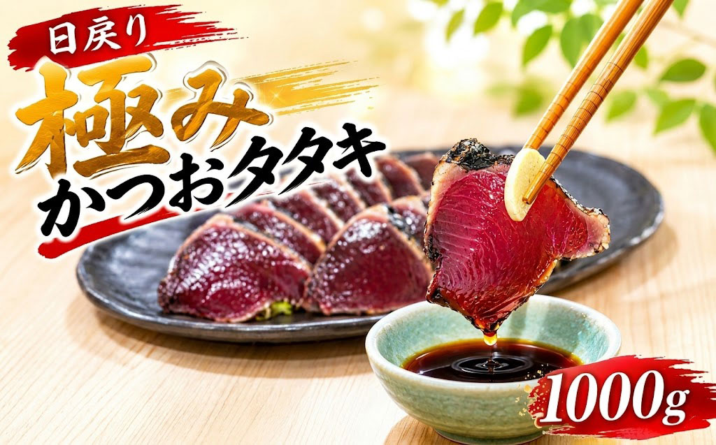 日戻り 5％ 極み カツオ たたき 鰹のたたき かつおのたたき 250g×4節 YZ-0011