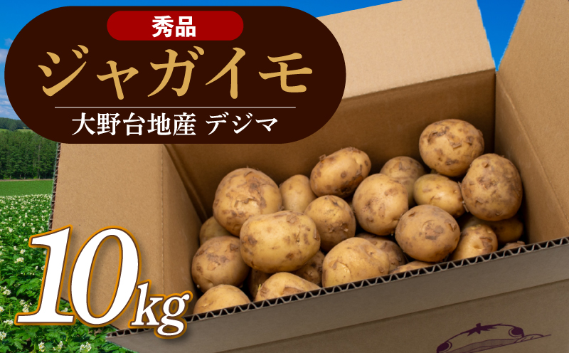 【じゃがいも】 《秀品》 【先行予約】 春デジマ 2026年5月配送開始 じゃがいも デジマ 10kg 春じゃが 新じゃが じゃが芋 芋 いも ポテト 野菜 やさい 旬 ばれいしょ 馬鈴薯 贈答 厳選 農家直送 産地直送 高知県 安田町 YK-0011