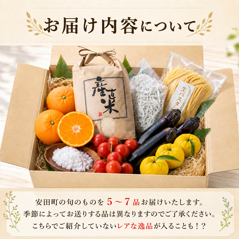 もっと！ おいしいものセット 野菜 果物 パスタ 海産品 調味料 詰め合わせ セット 1万円 10000円 生パスタ 干物 お菓子 スイーツ 海産物 加工品 ポン酢 味噌 高知県 安田町 TR-07