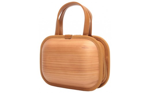 monacca-bag/kaku-shou タンニン 木製バッグ