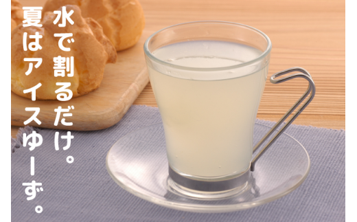 【希釈用飲料】ゆーず ゆずジュース500ml×2本 希釈用