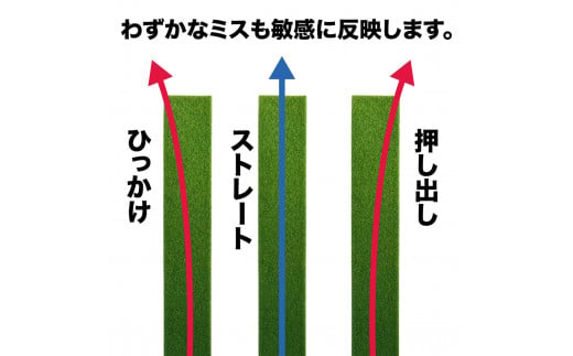 パターマット工房 タッチがわかるパット練習レール 2枚セット(標準・高速) 7cm×200cm 2枚組 ゴルフ 練習器具 パッティング練習 パッティングマット 人工芝 スーパーベント 日本製