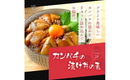 緊急支援 海鮮 真鯛・ブリ・カンパチ・マグロの漬け丼セット4種×2P《迷子の真鯛を食べて応援 養殖生産業者応援プロジェクト》応援 惣菜 そうざい 冷凍 保存食 小分け パック 高知 海鮮丼 一人暮らし〈高知市共通返礼品〉