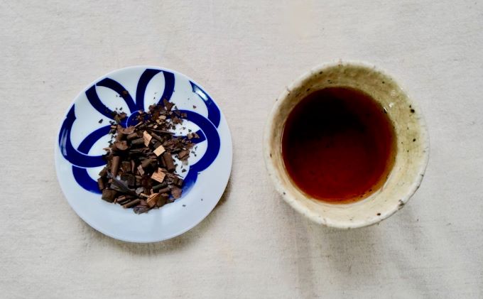 木こりのつくるお茶2種セット（三年番茶120g3袋、クロモジ枝茶80g3袋）
