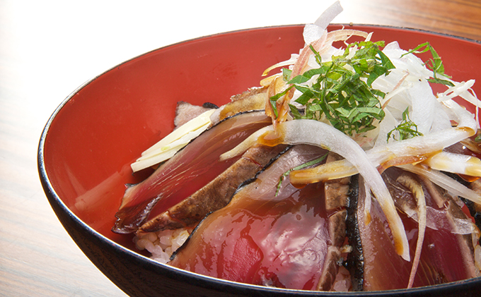 藁焼き鰹たたき小分け・かつお丼セット(Y-1KJ) 明神水産 カツオ タタキ