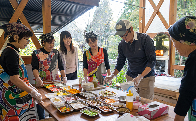 みんなでワイワイ♪自然の中で楽しむ【石窯ピザ焼き体験】利用券