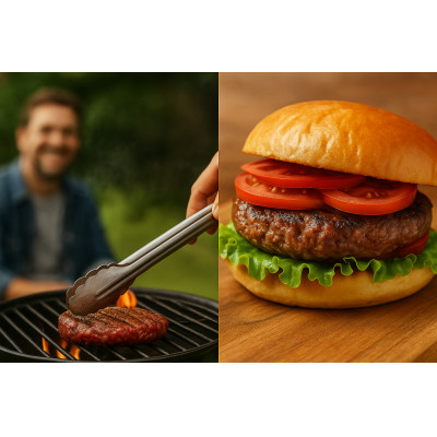 鹿バーガーパティ4個入り【配送不可地域：離島】【1615305】