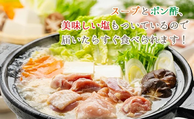 土佐はちきん地鶏 鍋セット（もも肉150g×2 むね肉100g×2 つくね200g ポン酢200ml スープ500ml 塩30g）地鶏 鍋 なべ モモ肉 ムネ肉 胸肉 鶏肉 とり肉 とりにく 肉 高知県 大川村 F6R-080