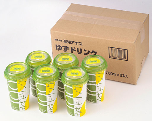 高知アイス　ゆずドリンクセット