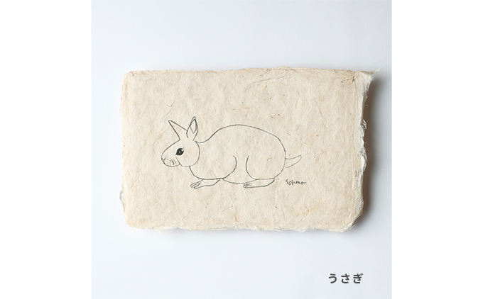 【奏華舎】土佐和紙カード＆染紙封筒セット（人気の柄 / アソート５種）