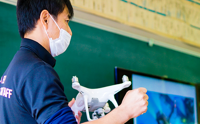 åããŠã®ãããŒã³é£è¡ïŒãå®å
šå®å¿äœéšã®ïŒæéã³ãŒã¹