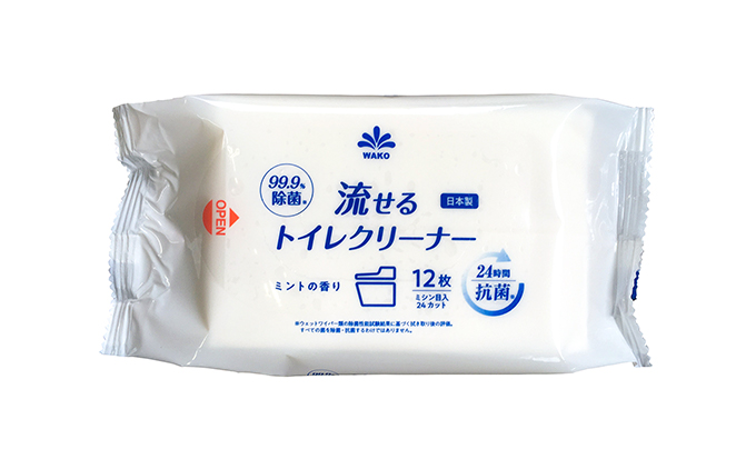 流せるトイレクリーナー　24個入り