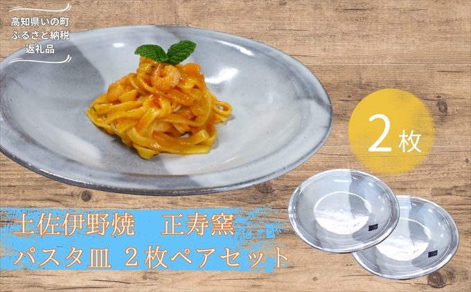 焼き物 パスタ皿 ２枚ペアセット