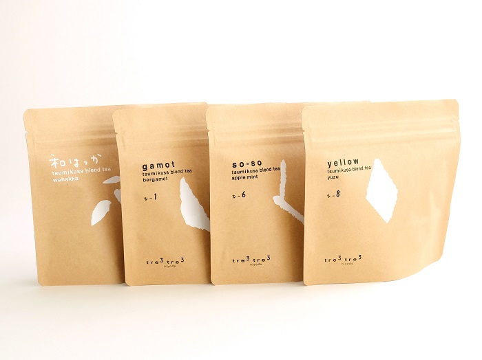 0212001 摘み草ブレンドティー4種セット