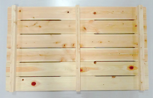 0201404 桧　釘なしスノコ（６枚打）