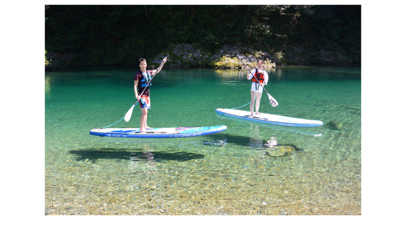 仁淀ブルー最上流エリアでSUP体験＆ドローン撮影！