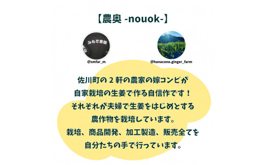 【土付き新生姜1kg・生姜佃煮1袋・ジンジャーシロップ1個】　＜新生姜収穫後11月後半頃から12月中旬頃発送＞（C）