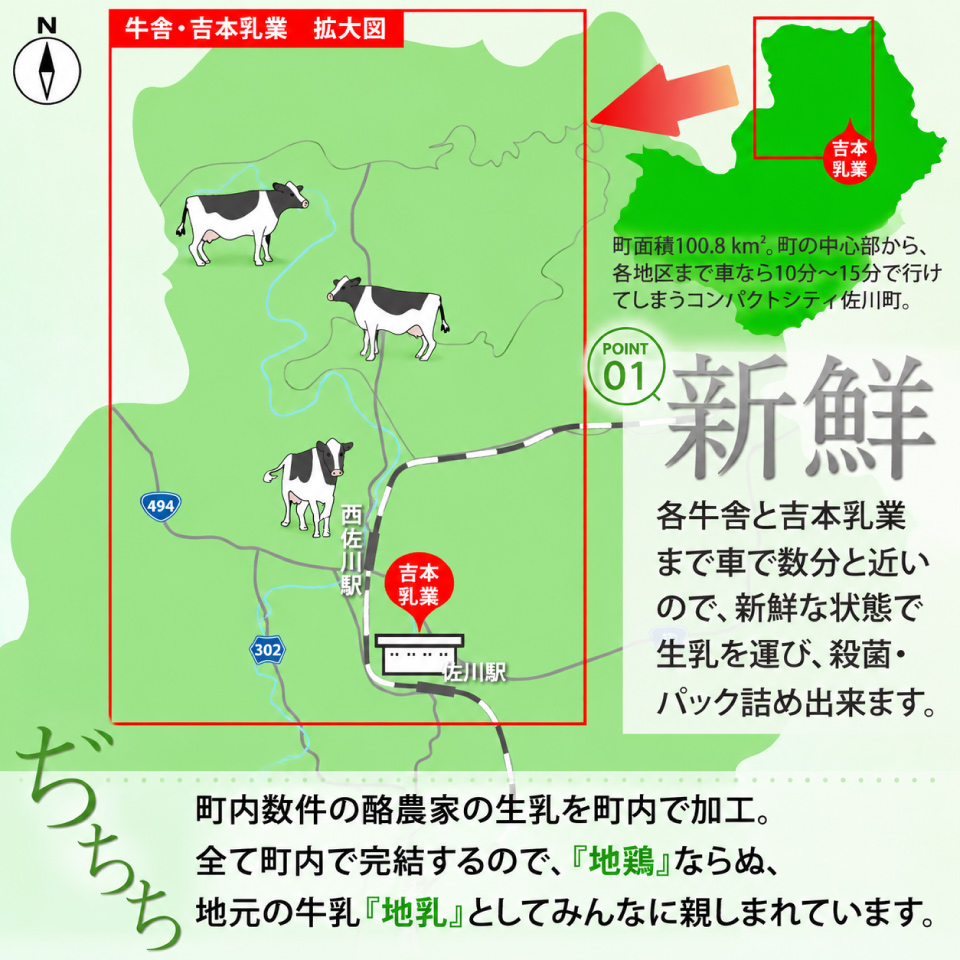 ＜吉本牛乳 （ さかわの地乳 ）1L × 合計30本 セット（隔週 5回発送 ／ 定期便）＞ 隔週届く 吉本乳業 高知県 佐川町 成分無調整 佐川町産生乳100％ 1000ml ぢちち NHKあさイチで紹介されました！