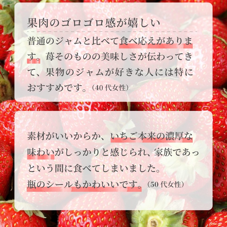 ＜いちごジャム 3個＞ 佐川町産 イチゴ 100％使用 苺 無香料 無着色 ゴチサウイチゴジャム ゴチソウ