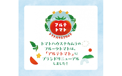 【定期便5回】＜アルテトマト 約800g（10‐16玉）×5箱＞計約4kg フルーツトマト 栽培期間中化学農薬・化学肥料不使用 高知県 トマトハウスナカムラ  牧野富太郎博士の好物 佐川町  ＜1～5月頃発送＞