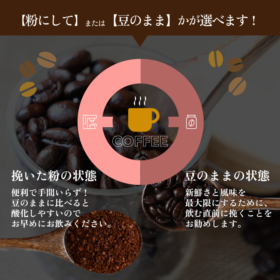 ＜豆のまま＞　スペシャルティ コーヒー 豆 粉 選べる ブラジル インドネシア