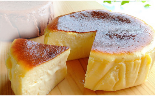 バスクチーズケーキ ～四万十の米粉入り～ 4号 12cm Bmu-A36