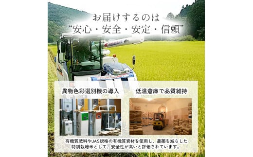◎令和７年産◎四万十育ちの美味しい仁井田米（香り米入り）【10kg×12回の定期便】高知のにこまるは四万十の仁井田米。／Rbmu-D11