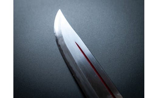 【三代目 土州勝秀作】四万十で伝統を受け継ぐ村の鍛冶屋　剣鉈（けんなた）両刃・鞘付 ・8寸、8.5寸、9寸／Pkj-06 