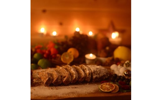 【年３回】四万十の季節の素材をぜいたくに使用した春夏冬シュトーレン（３、７、１２月お届け）冬 クリスマス プレゼント スイーツ お菓子 ケーキ パン 　カゴノオト／Sikg-Z08