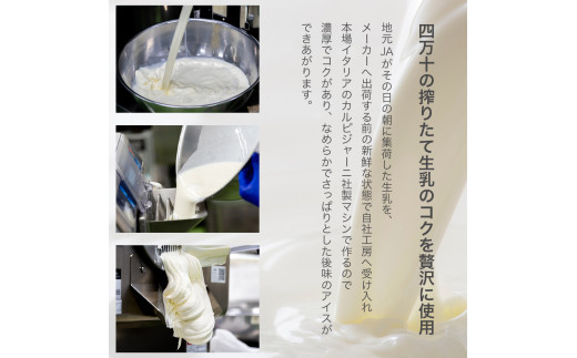 搾りたて生乳仕込みの濃厚ミルクアイス　フレッシュみるく6個セット Qak-A32