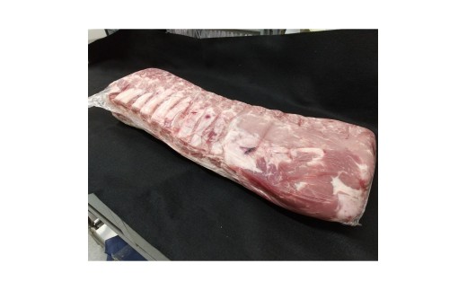 【期間限定】四万十麦豚 背ロース原木 約5kg ／Ahc-23