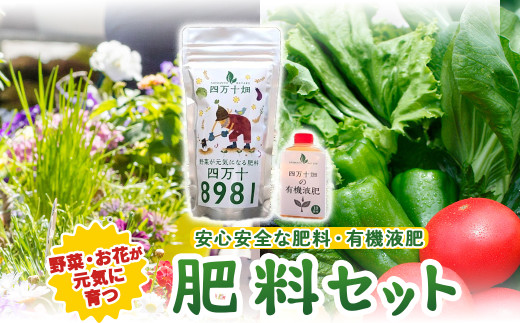 野菜が元気に育つ肥料セットFis-A03 