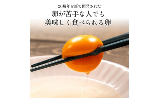卵が苦手な子どもも食べられた！生臭くないおいしい卵 （10個入×6P）／Gbn-59