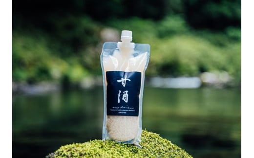 四万十のブランド米を磨いて杜氏が作った米麹の甘酒「杜氏の甘酒」650ｍｌ／Hhs-A012