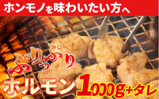 大人気焼肉屋さんのご家庭で簡単！モツ焼き肉セット1000g　ホルモン もつ 国産 焼肉 国産ホルモン 牛ホルモン もつ鍋／Amu-03