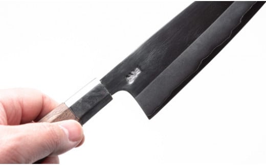 万能舟行包丁　土佐打刃物　黒鳥（ステンレス製）Pkt-011