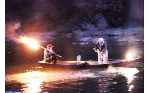 四万十川上流の天然鮎　冷凍　火振り漁鮎（6～22尾）【着日指定不可】Esj-14k