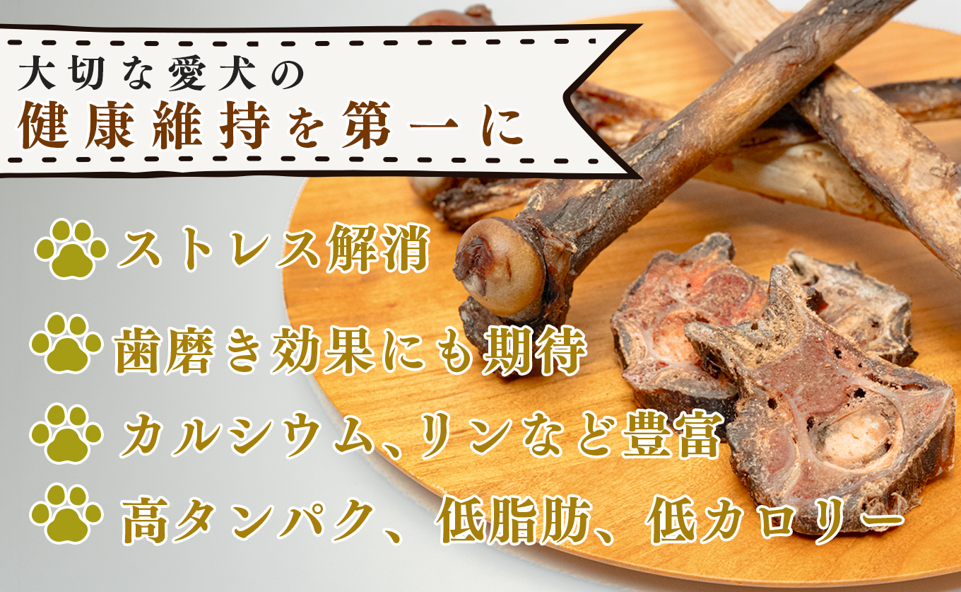 【愛犬用おやつ】 天然 鹿の骨 3種セット ペットフード ドッグフード 犬用 犬用ごはん 犬用おやつ ナチュラルフード ごほうび 鹿 自然食 スペアリブ ワンちゃん用 餌 えさ エサ カミカミ習慣 Wild feast 森羅の恵み