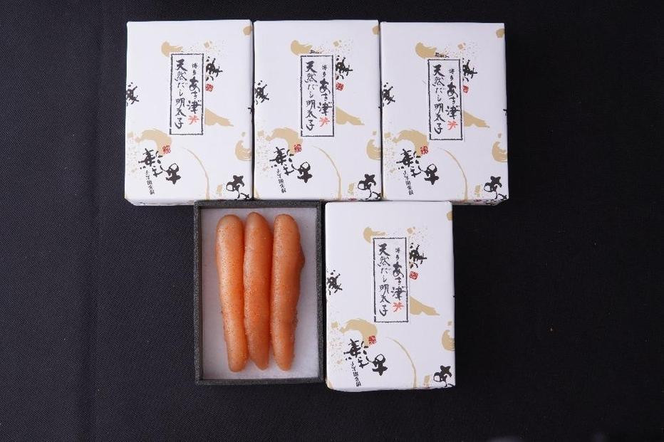 天然だし明太子「希」（200g）辛党×5個セット【辛子明太子】