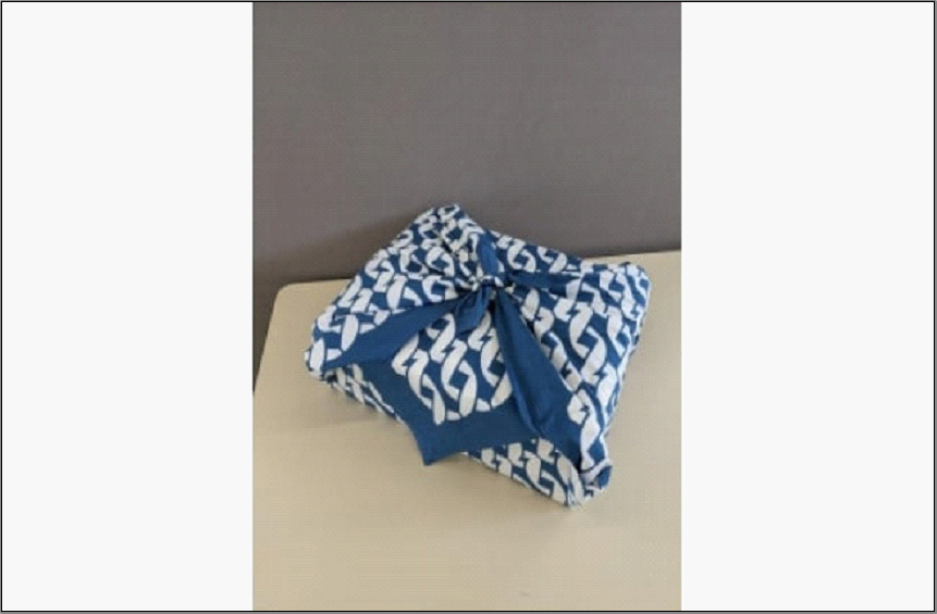 フクハク風呂敷（博多手捺染）