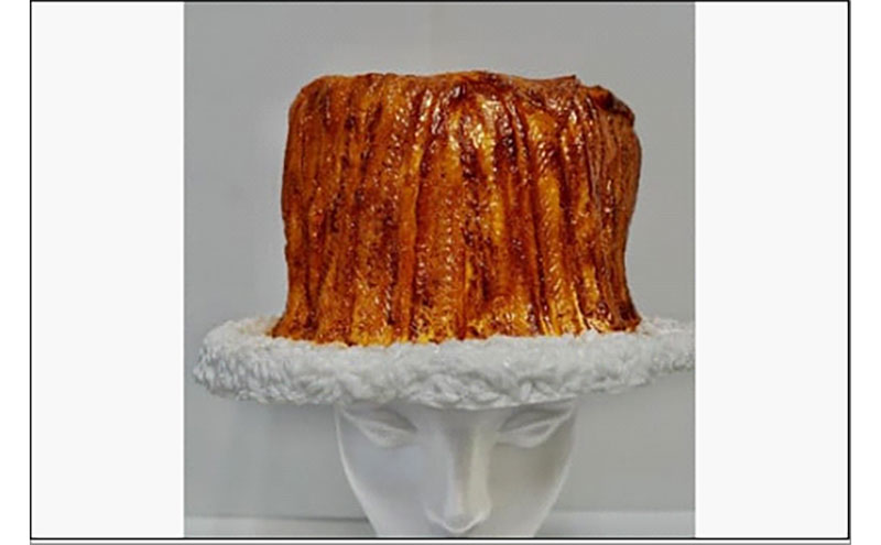 食品サンプル【福岡グルメうな重な帽子】