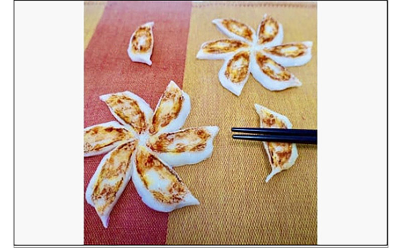 食品サンプル【博多餃子なコースター＆箸置き】各2個