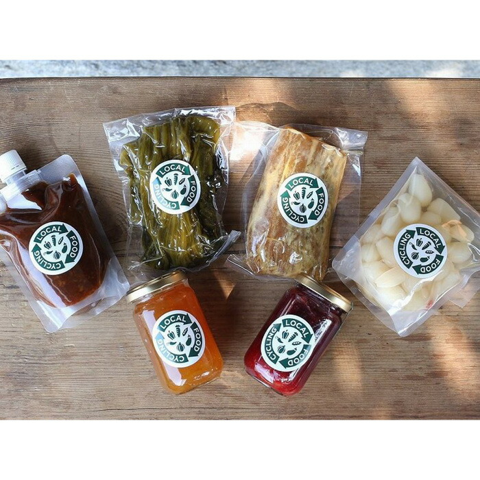 のぶばあの循環加工品セット　ジャム 漬物 ソース 等