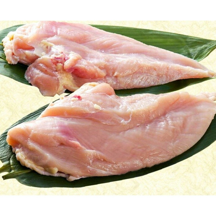 はかた地どり むね肉(小分け・200g×5パック)