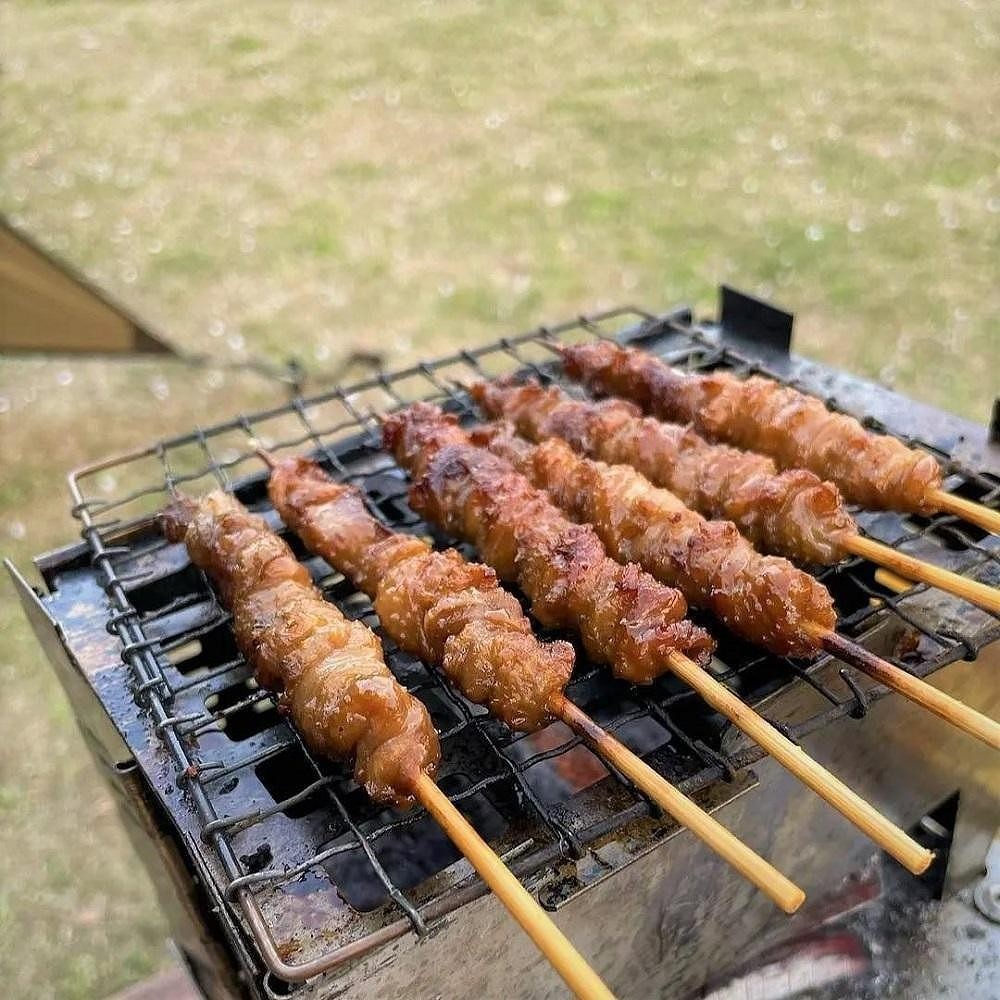 【国産】博多鶏皮 ぐるぐる巻き25本