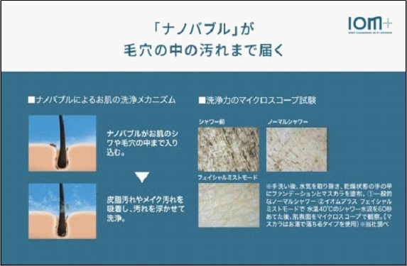 ã¯ã¬ã€ã ã·ã£ã¯ãŒããã ãã¹ãã·ã£ã¯ãŒIOMïŒ(ã€ãªã ãã©ã¹) CIMSH-X06Nã çŸå®¹ ãã¢ã±ã¢ ããã£ã±ã¢ ãããã å®¶é» ã