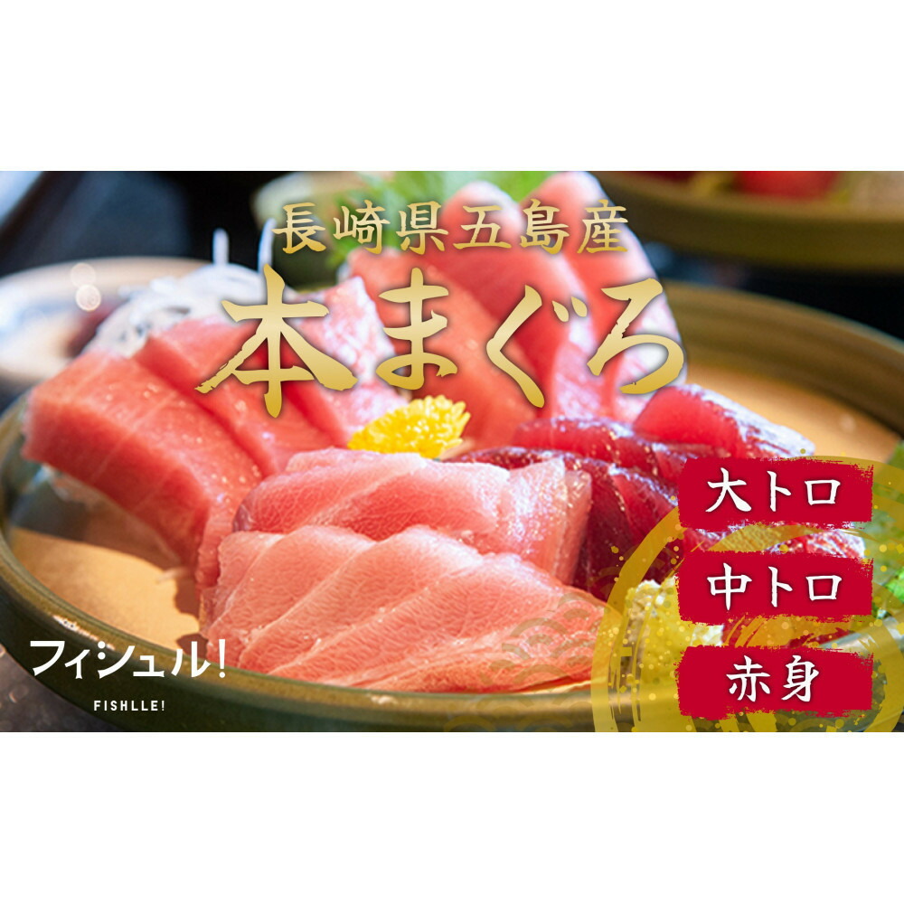 【福岡市】フィシュル！マグロづくしセット（赤身5枚　50g×3P、中トロ3枚・大トロ2枚　50g×3P）