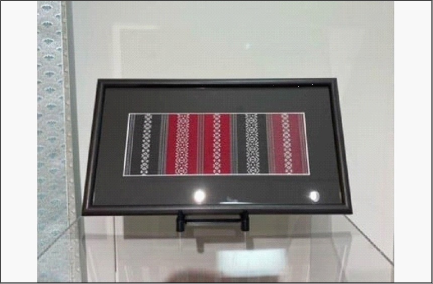 博多織　額装（小）